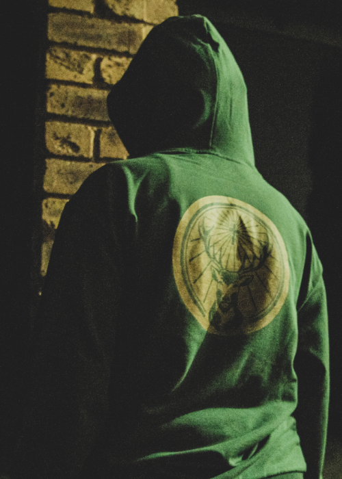 Jägermeister - Clothing - Hoodie - backside of the hoodie